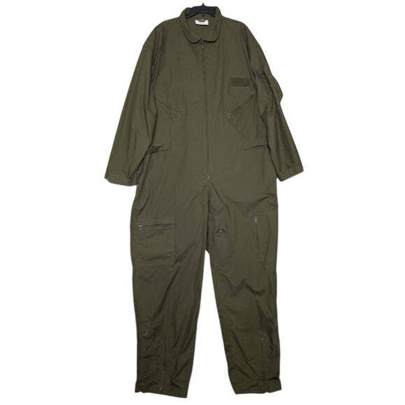 ROTHCO Olive Drab Flight Suit/ Coveralls/ Costume- Size 5X - Picture 1 of 9